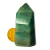 01 Ponta Aventurina Verde Natural 50 a 100g 5 a 6cm Classe A na internet