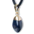 Colar Pedrinha Estrela Azul Envolto Montagem Dourado na internet