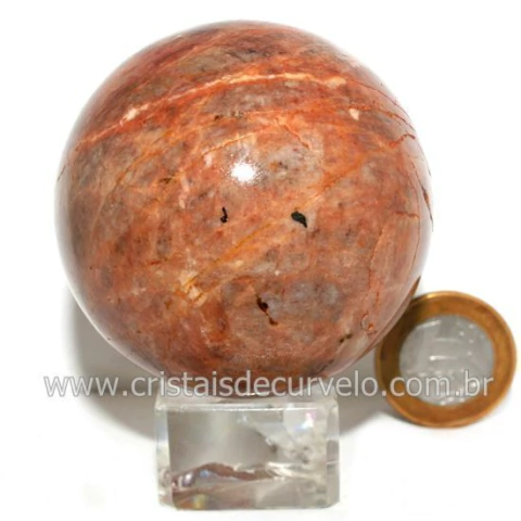 Esfera Turmalina Preta Feldspato Quartzo e Mica Cod 132613