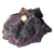 01 Purpurita Bruta Pedra Natural 20 a 25cm 4 a 6kg Tipo B - Distribuidora CristaisdeCurvelo