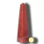 Obelisco Quartzo Vermelho Natural Lapidação Manual 15 a 18cm