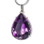 Luxuoso Conjunto Gemas Ametista Extra Prata 950 - Distribuidora CristaisdeCurvelo