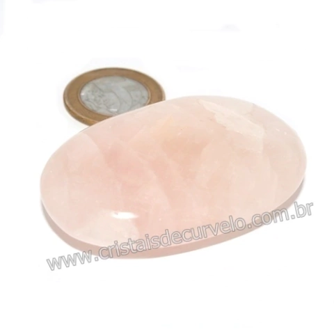 Sabonete Massageador Pedra Quartzo Rosa Natural Cod 121164
