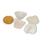 Kit 4 Topázio Branco 15 a 20 mm Bruto Natural Pedra de 2025 na internet