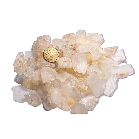 Topázio Branco 10 a 20mm 100g Bruto Natural Pedra de 2025
