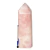 Ponta Quartzo Rosa Lapidado 4 a 4,5Kg 30 a 33cm Classe B