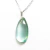 Colar Gota Obsidiana Verde 30mm Montagem Pino Prateado - comprar online