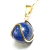 Colar Bolinha Lapis Lazuli Envolto Pedra Montagem Dourada - buy online