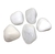 05 Quartzo Leitoso Rolado Pedra G 30 a 45mm Classe A