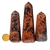 Ponta Obsidiana Mahogany Natural 75 a 100g 6 a 10cm Tipo A - comprar online