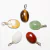 05 Pingente Cabochão Oval 20mm Pedras Mista Prata 950 ATACADO - comprar online