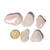 05 Quartzo Rosa Rolado Pedra Do Amor Tamanho Medio Natural - comprar online