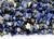 Fio Cascalho Sodalita e Quartzo Azul Furado 90 cm Para Fazer Pulseira - Distribuidora CristaisdeCurvelo