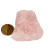 01 Quartzo Rosa Pedra Bruto Natural 50 A 70mm 70g Classe B