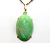 05 Pingente Cabochão Amazonita Verde Prateado Garra Atacado na internet