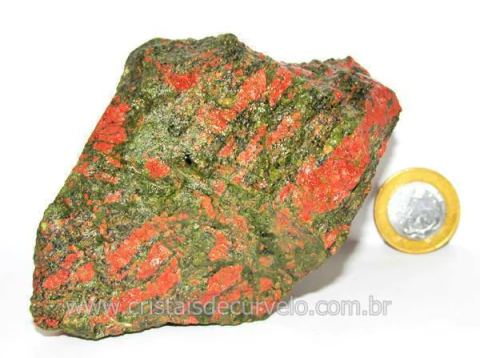 Unakita Pedra Bruta Natural De Garimpo Boa Cor Cod UB1111