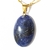 05 Pingente Cabochão Sodalita Azul Pedra Natural Pino e Presilha Dourado Atacado - comprar online