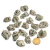 20 Pirita Peruana Média 25mm 20 a 30g Para Orgonite Atacado