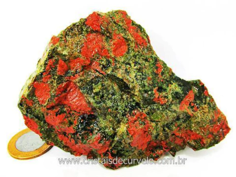 Unakita Pedra Natural De Garimpo Em Bruto Para Colecionador e Esoterismo Cod 437.8