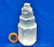 Torre Selenita Branca 10Cm Entalhada Pedra Natural - loja online
