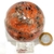 Esfera Calcita Laranja Bola Pedra Natural Boa Cor Cod 132305 - buy online