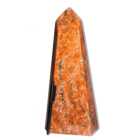 Ponta Calcita Laranja Natural Sextavado 33cm 6,3kg Classe A