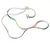 Conjunto Riviera Colar e Pulseira em Zircônia 45cm Prata 950 - comprar online