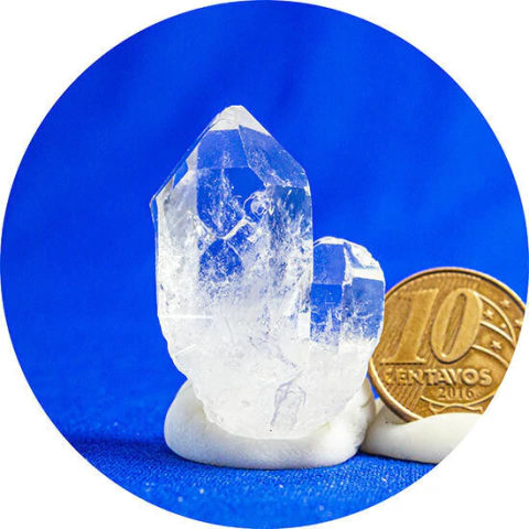 Cristal Gêmeos Tântrico Natural 30 a 40 mm 10 g para Portal