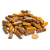 100 Mini Pontinha Jaspe Amarelo Pedra Natural 25mm
