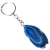 Chaveiro Chapa Agata Azul Pedra Natural de Garimpo 125285