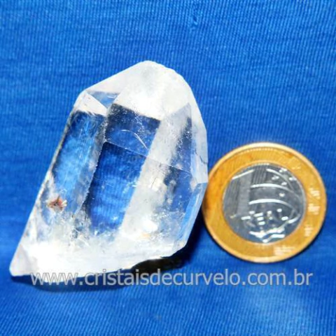 Lemuria Pequeno Quartzo Comum Cristal Lemuriano Natural Cod 119466