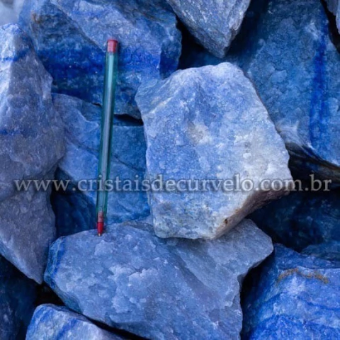 20kg Quartzo Azul ou Quartzo lavanda Pedra Bruta Pra Lapidar Pacote Atacado