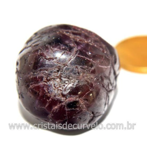 Rodolita Granada Rolado Pedra Natural de Garimpo Cod 134900