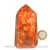 Ponta Calcita Laranja Pedra Natural de Garimpo Cod 135803