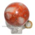Esfera Hematoide Multicor Bola Pedra Natural de Garimpo Cod 129729