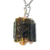 Colar Mini Canudo Turmalina Melancia Bruto Natural Pino Prata 950 - loja online