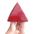 Piramide Jaspe Vermelho Pedra Natural Classe B 4,7cm 140g