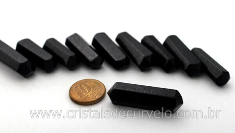 7 Mini BiTerminados pra Mandala e Mesa Radiônica Quartzo Preto