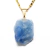 10 Pingente Pedrinha Quartzo Azul Bruta Natural Pino Dourado Atacado - buy online