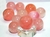 10 Bola Esfera Cristal Quartzo Rosa Atacado 55 a 60mm Tipo B