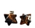 Colar Merkaba Pedra Olho de Tigre Extra Pino Prata 950 - buy online