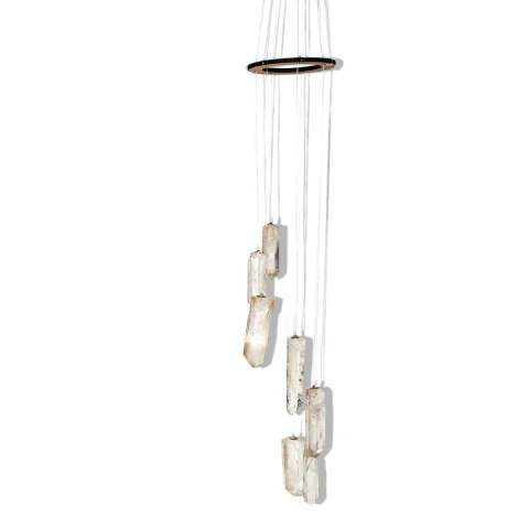 Mensageiro dos Ventos Quartzo Cristal Bruto Pedra Natural