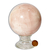 Esfera Quartzo Rosa Media Pedra Natural Classe B 10cm 1,46Kg na internet