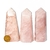 Ponta Quartzo Rosa Pedra Natural 9 a 10cm Média 160g Tipo B - buy online