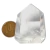 03 Und Ponta cristal Extra Lapidado Pequeno Média 3cm - comprar online