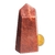 Ponta Quartzo Vermelho 7 a 8 cm 110 g Pedra Natural Tipo B - comprar online