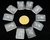 10 Retangulo Cabochao pra Pingente Pedra Cristal Opalado Furado Lapidado Calibrado 15 x 20 MM