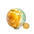 01 Esfera Jade Verde Lapidado 300 a 350g Aprox 6cm Tipo B - Distribuidora CristaisdeCurvelo