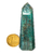 01 Ponta Aventurina Verde Natural 25 a 50g 5 a 7cm Classe A