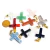 100 Pingente Misto Crucifixo Pedras Diversas Montagem Dourado - comprar online